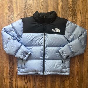 The North Face Women's 700 Nuptse Jacket in Periwinkle Blue